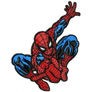 Spider-Man Rescues  embroidery design - Embroidery Design