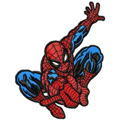 Spider-Man Rescues  embroidery design - Embroidery Design