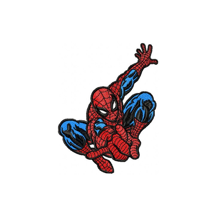 Spider-Man Rescues  embroidery design - Embroidery Design