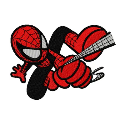Spider Boy embroidery design - Embroidery Design