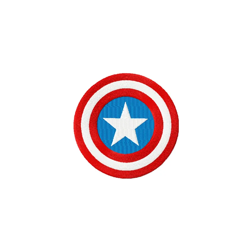 Captain America Shield Stitching Pattern for Superhero Fans