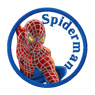 Spider-Man Badge embroidery design - Embroidery Design