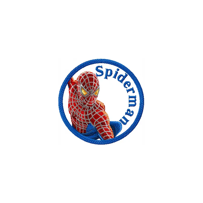 Spider-Man Badge embroidery design - Embroidery Design