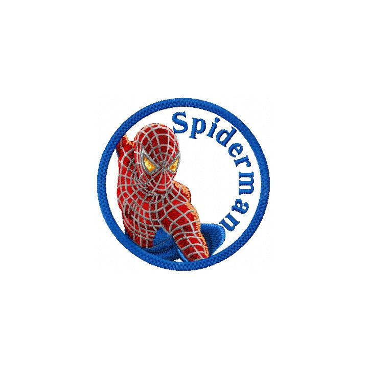 Spider-Man Badge embroidery design - Embroidery Design