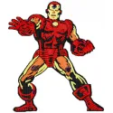Iron Man Superhero Embroidery Design for Stitching