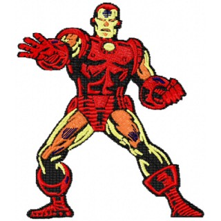 Iron Man 1  embroidery design - Embroidery Design