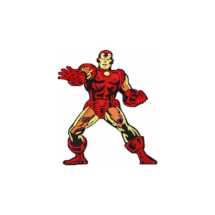 Iron Man 1  embroidery design - Embroidery Design