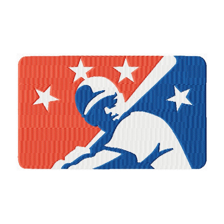 Minor League baseball Logo embroidery design - Embroidery Design