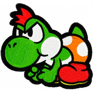 Yoshi  embroidery design - Embroidery Design