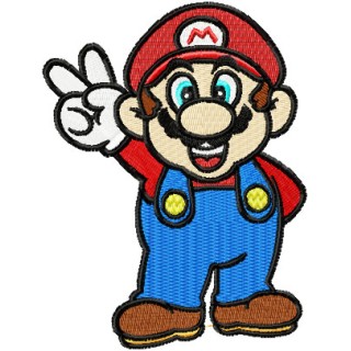 Super Mario embroidery design - Embroidery Design