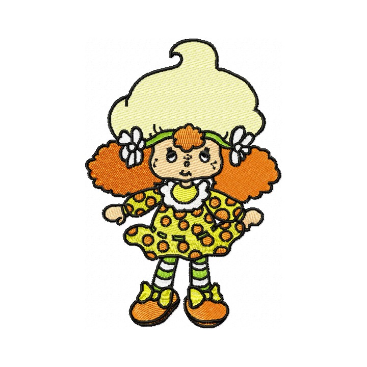 Strawberry Shortcake 2 embroidery design - Embroidery Design