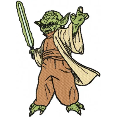 Yoda Stitching Pattern for Star Wars Fans