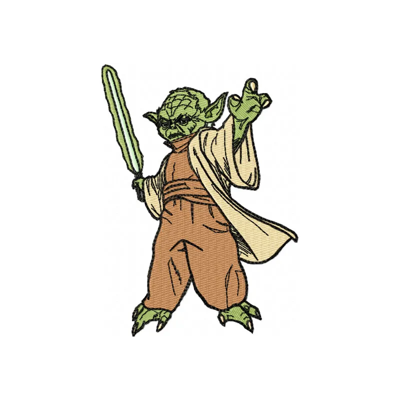 Yoda Stitching Pattern for Star Wars Fans