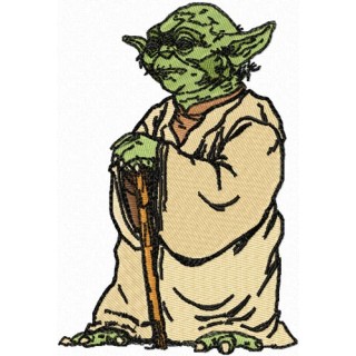 Star Wars Yoda 2 embroidery design - Embroidery Design