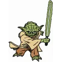 Yoda Attack Stitching Pattern for Star Wars Fans