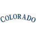 Colorado Rockies Script Logo Stitching Pattern
