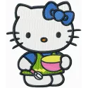 Hello Kitty Master Cook Stitching Pattern