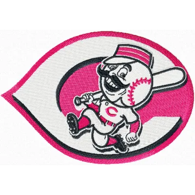 Cincinnati Reds Alternate Logo Stitching Pattern
