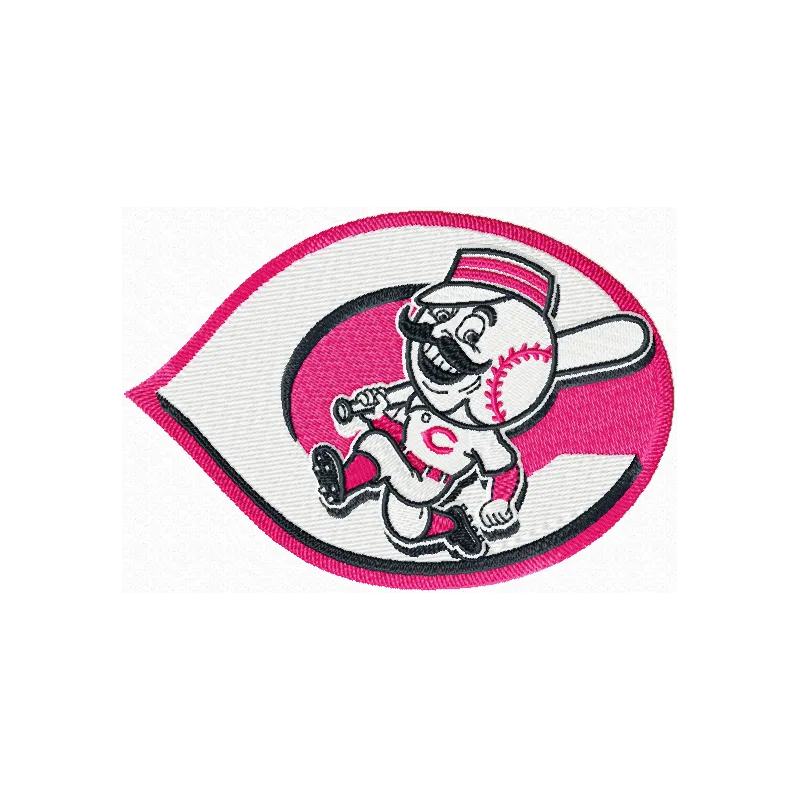 Cincinnati Reds Alternate Logo Stitching Pattern