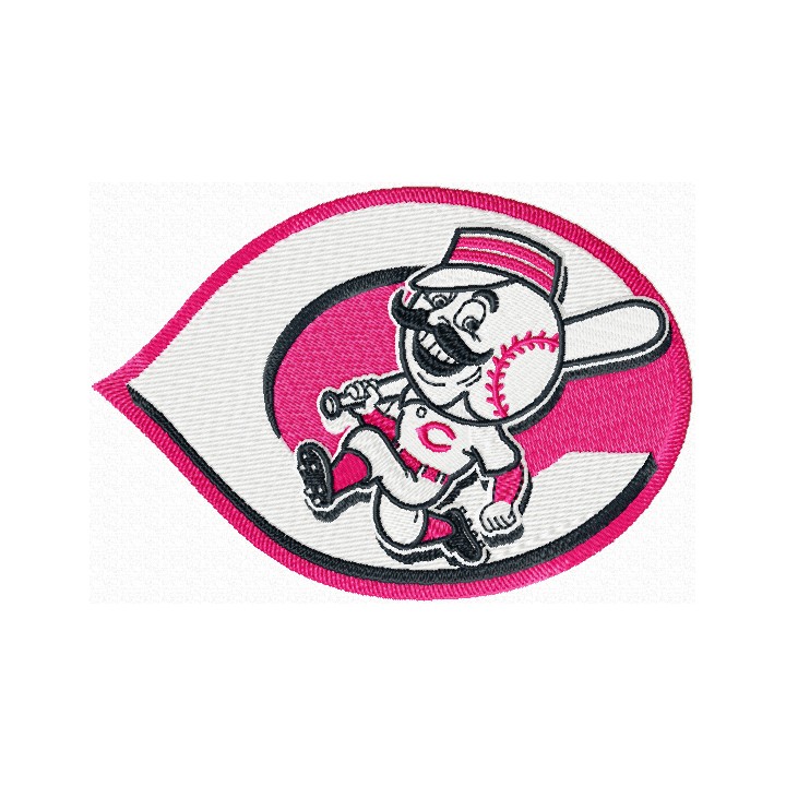Cincinnati Reds Alternate Logo embroidery design - Embroidery Design