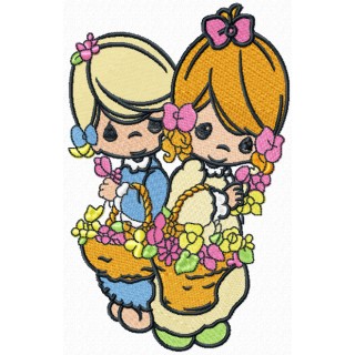 Friends embroidery design - Embroidery Design