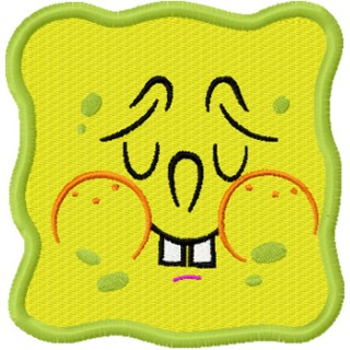 SpongeBob Smile 6 embroidery design - Embroidery Design