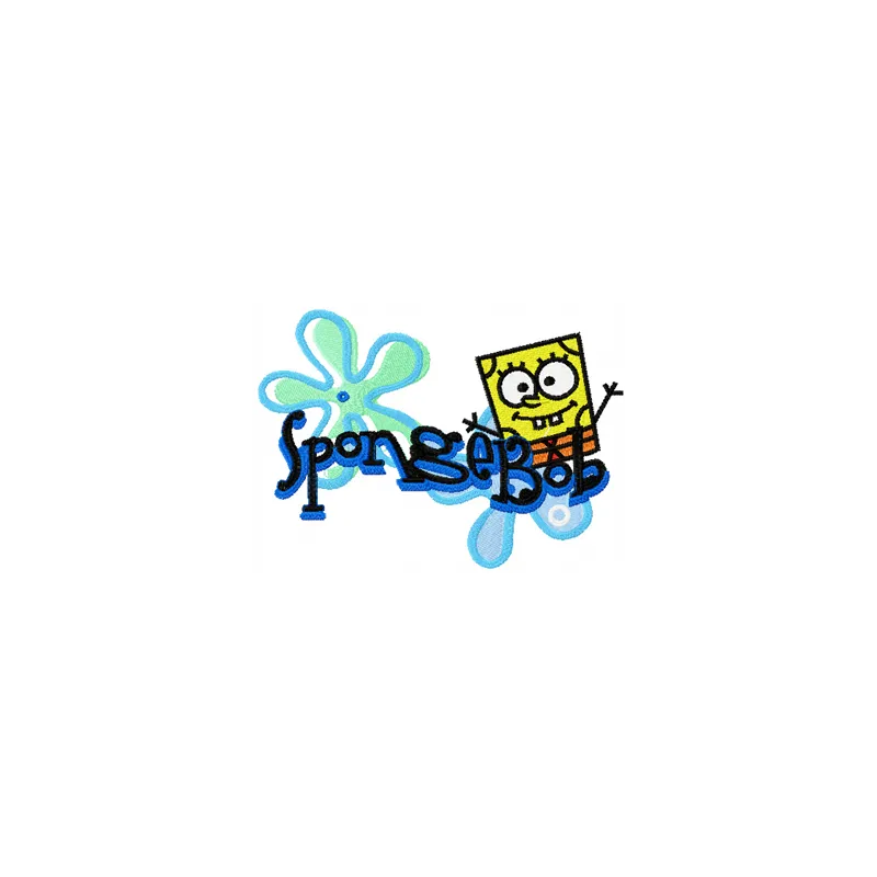 SpongeBob Child's Picture embroidery design - Embroidery Design