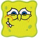 SpongeBob Smile 3  embroidery design - Embroidery Design