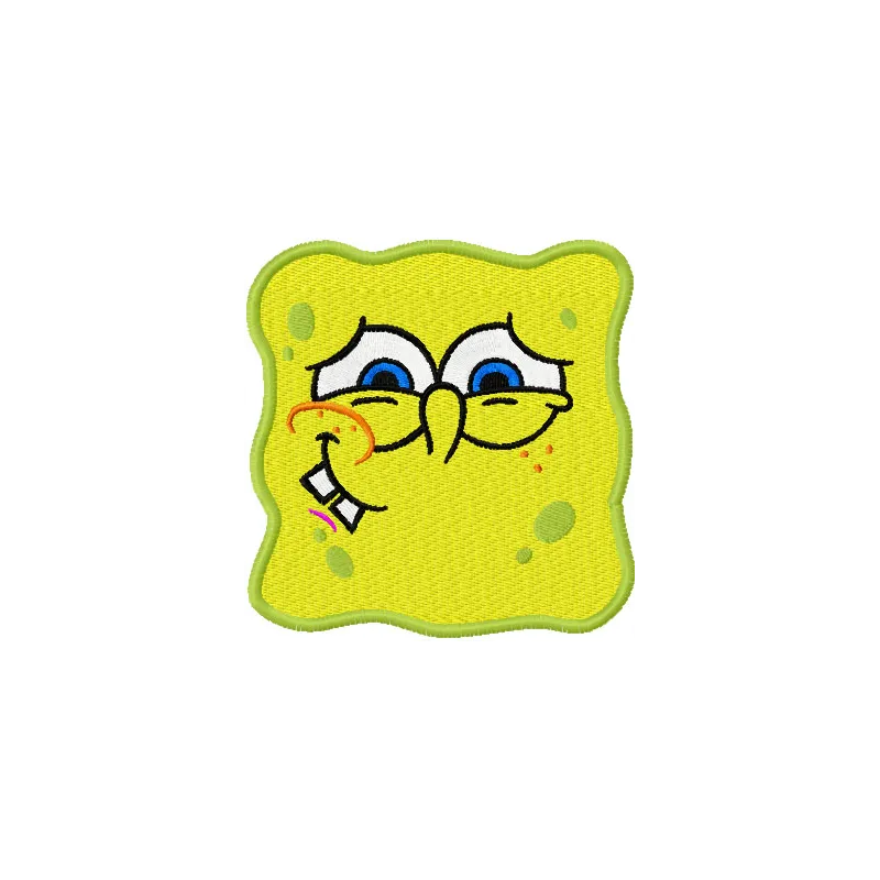 SpongeBob Smile 3  embroidery design - Embroidery Design