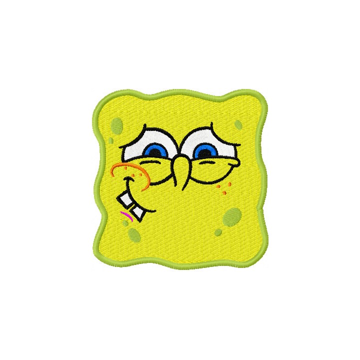 SpongeBob Smile 3  embroidery design - Embroidery Design