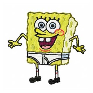 SpongeBob embroidery design - Embroidery Design