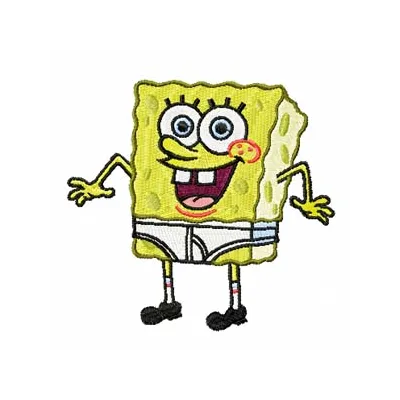 SpongeBob embroidery design - Embroidery Design