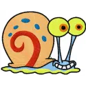 Gary the Snail embroidery design - Embroidery Design