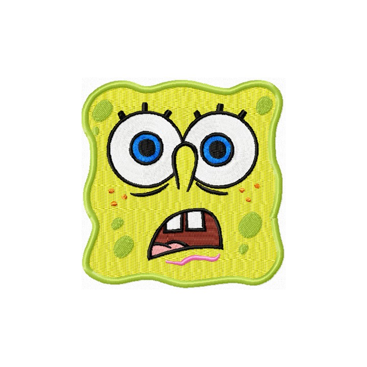 SpongeBob Smile 5 embroidery design - Embroidery Design