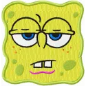 Spongebob Smile 4  embroidery design - Embroidery Design