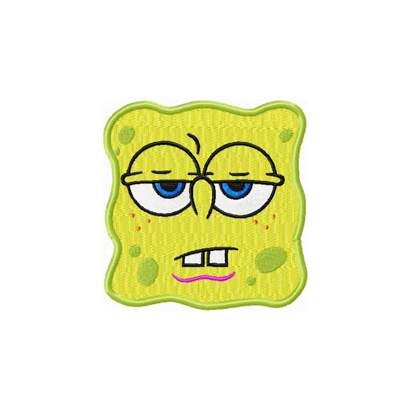 Spongebob Smile 4  embroidery design - Embroidery Design