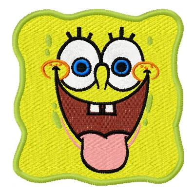 SpongeBob Smile 2 embroidery design - Embroidery Design