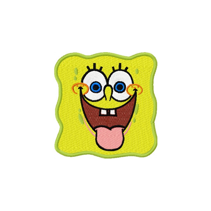 SpongeBob Smile 2 embroidery design - Embroidery Design