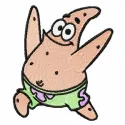 Patrick Star 1  embroidery design - Embroidery Design