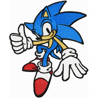 Sonic the Hedgehog 2 embroidery design - Embroidery Design