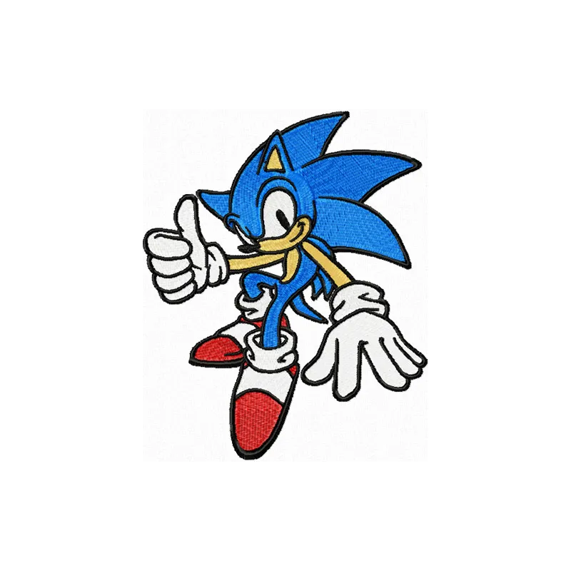 Sonic the Hedgehog 2 embroidery design - Embroidery Design