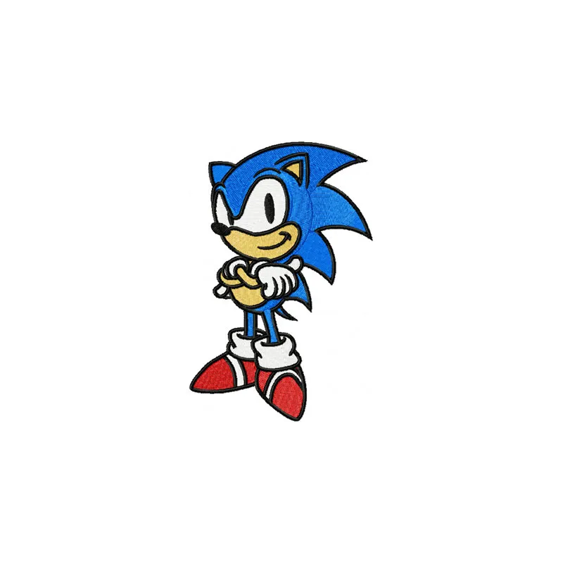 Sonic the Hedgehog 1 embroidery design - Embroidery Design