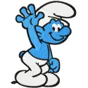 Smurf Happy embroidery design - Embroidery Design