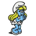 Smurf Girl 1 embroidery design - Embroidery Design