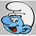Smurf Badge  embroidery design - Embroidery Design