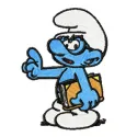 Clever Smurf with Book embroidery design - Embroidery Design