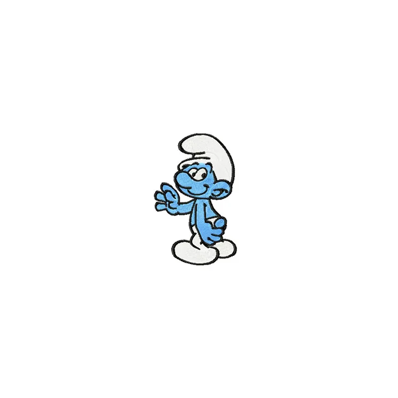 Smurf 1 embroidery design - Embroidery Design