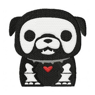 Skelanimals Maxx  embroidery design - Embroidery Design