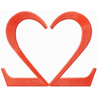 Heart Love embroidery design - Embroidery Design