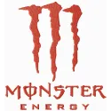 Monster Energy Logo Stitching Pattern for Sports Fans